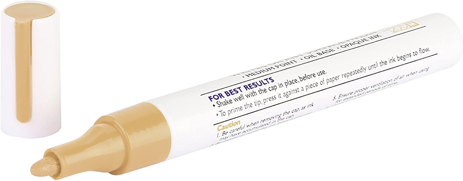 aqxreight Professional Car Tire Paint Pen Mark Pens for Cars, Trucks, SUVs (Gold), aqxreightxrwsntagv2-07