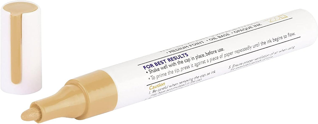 1 pcs Professional Car Pencil Tire Paint Pen Mark Pens (Gold)