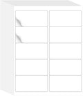 lliked 2"x4" bulk printable white label stickers 5000, main product view