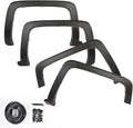4Pcs Fender Flares Fit for 2014-2018 Chevy Silverado 1500, 2015-2019 Silverado 2500HD 3500HD, Only for Fleetside Bed, Excludes Dually Models