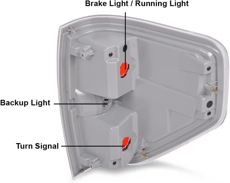 PIT66 Tail Lights Fit Ford F150 2009 2010 2011 2012 2013 2014 | Tail Lights,Compatible with Ford F150 2009 2010 2011 2012 2013 2014 Rear Brake Lamps Assembly Left&Right Red Lens
