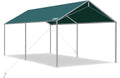 quictent 10x15 ft heavy duty car canopy galvanized, main product view
