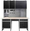 JZD Metal Garage Cabinet Combo Set by JZD