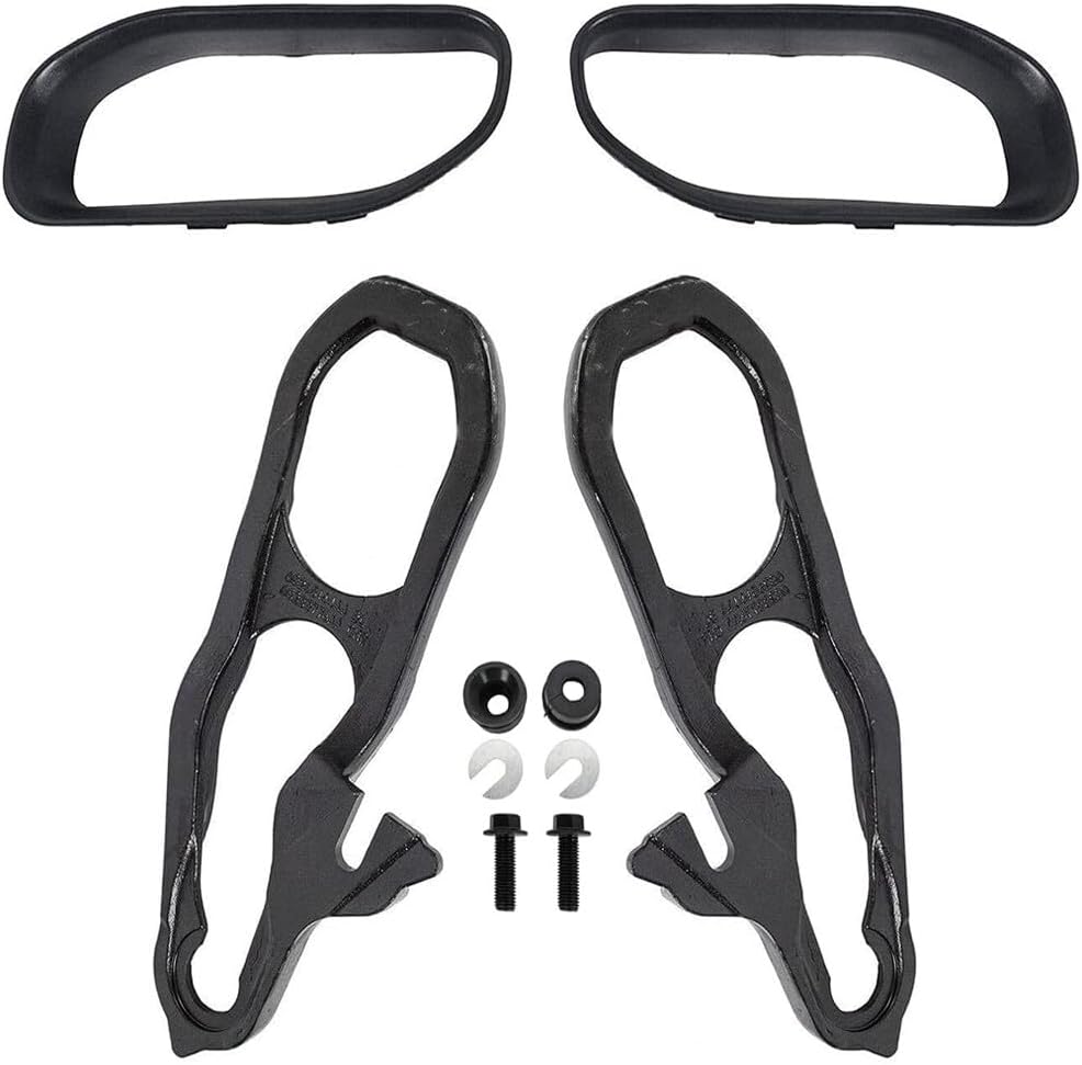 1 Double Front Left and Right f for Ram e Tow Hook + Bumper f for Ram e for 2019-2022 for Ram 1500