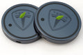 LED Car Cup Holder Mat Pad Waterproof Bottle Drinks Coaster Built-in Light Compatible with Tesla Model X S 3 Y (Multicolor)