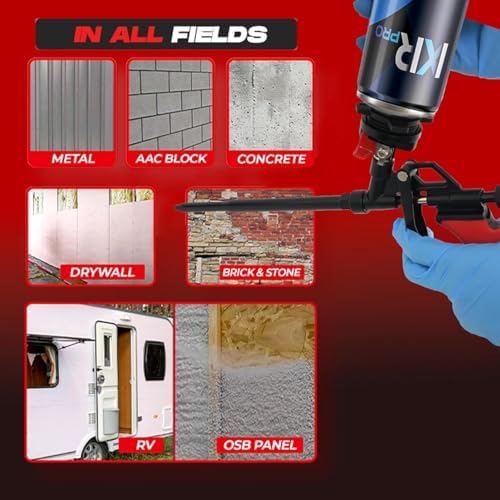 professional expanding foam spray gun, 20 insulation guns, package contents