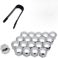 20Pcs Lug Nut Covers for Lexus NX200t NX300 NX300h 2015-2021, Wheel Nut Caps Rustproof Protector Dustproof Exterior Accessories,Silver-19mm