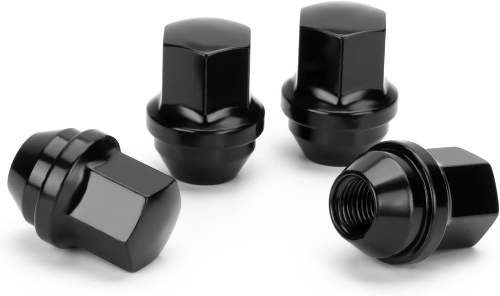 14x1.5 OEM Factory Style Large Acorn Seat Wheel Lug Nuts, 20 PCS M14x1.5 Closed End One-Piece Lugnuts for Grand Cherokee/Wrangler/Mustang/Camaro/RAM 1500