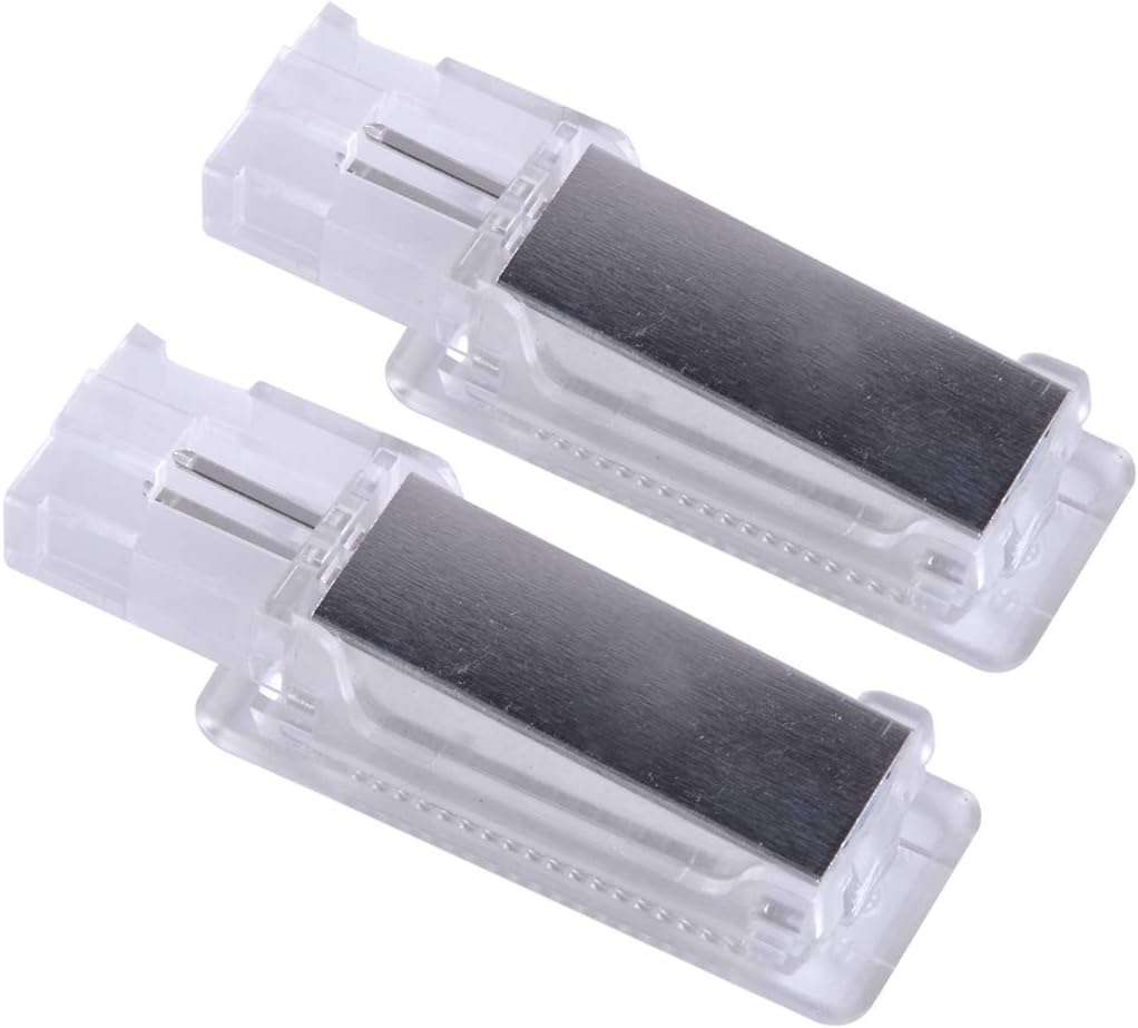LED Footwell Under Door Glove Box Interior Trunk Lights Compatible with VW Golf MK7 GTI Jetta MK5 MK6, OEM Replacement Error Free - 2PCS (White)