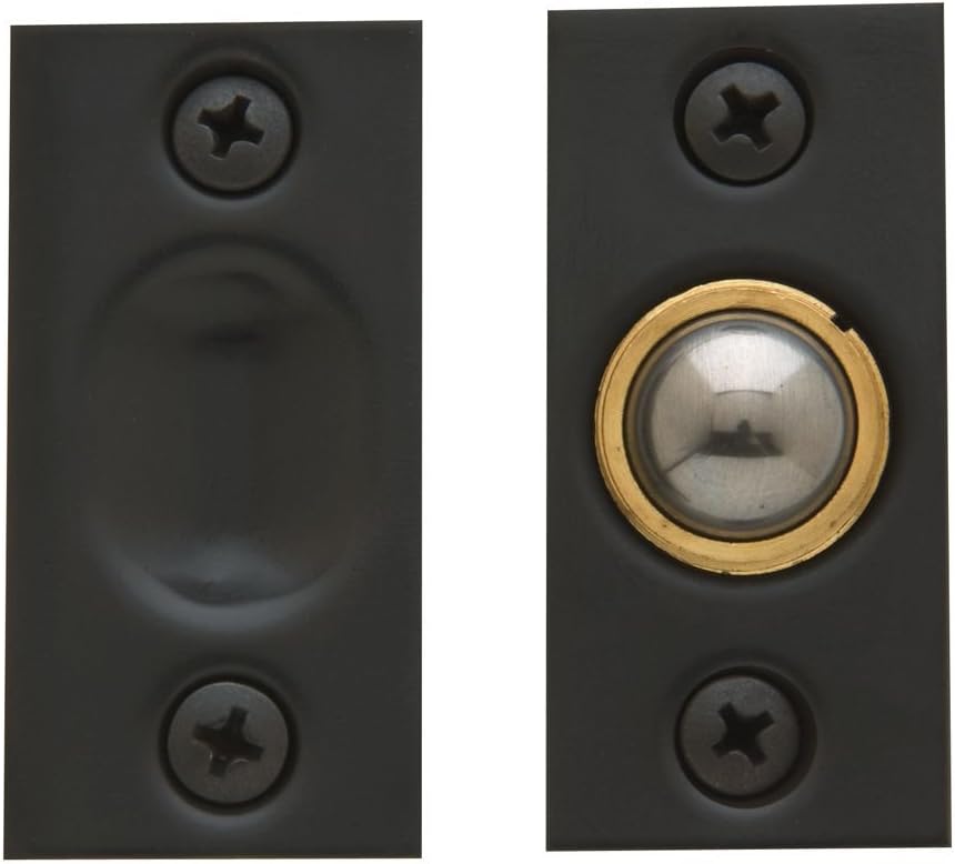 baldwin 0425.102 adjustable ball catch, oil rubbed bronze, main product view