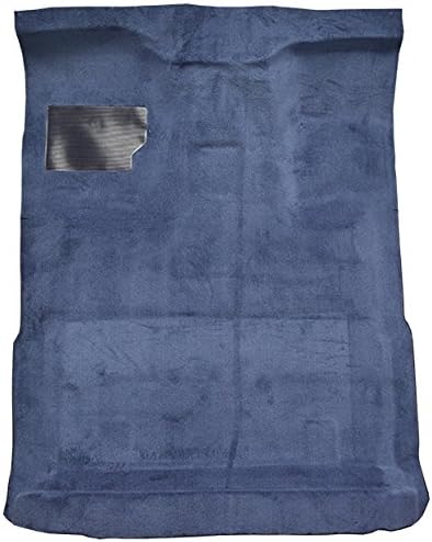 Replacement Auto Carpet Floor Liner - Molded Cutpile - fits 1980-1986 Ford F-150 Extended Cab 2WD 4 Speed Manual (Gold)
