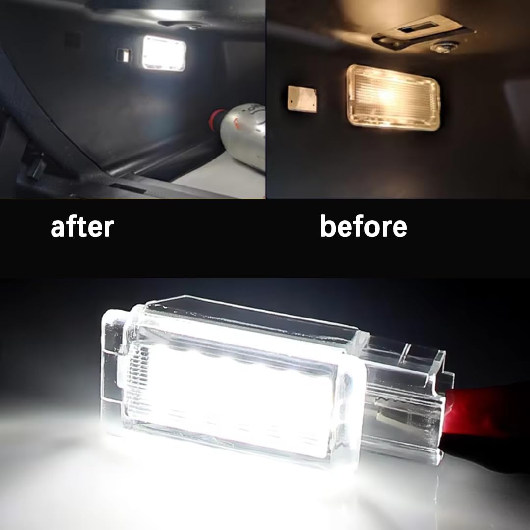 Car Trunk Light for Chevrolet Cruze Sonic 2012-2017 Malibu Spark 2013-2017 Orlando 2012-2014, 1/2PCS Courtesy Trunk Light