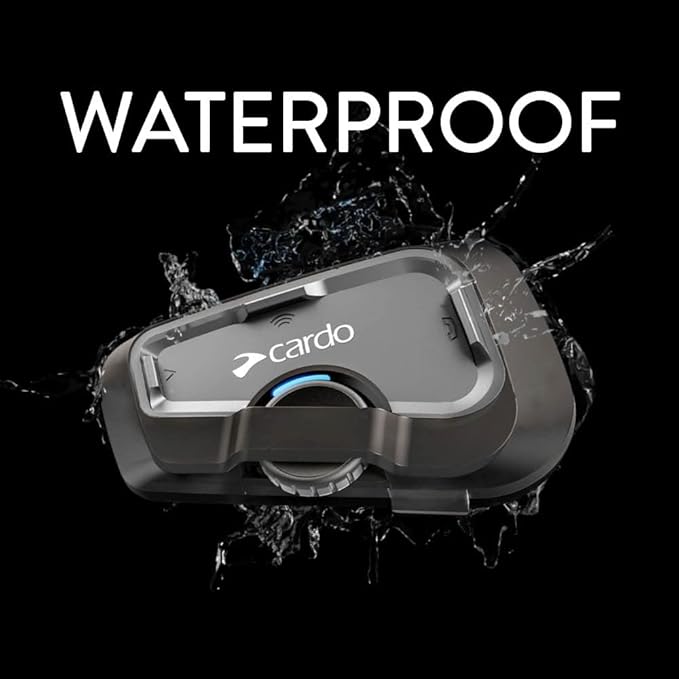 Cardo Systems FREECOM 4X Motorcycle 4-Way Helmet Bluetooth Communication System - Image 5