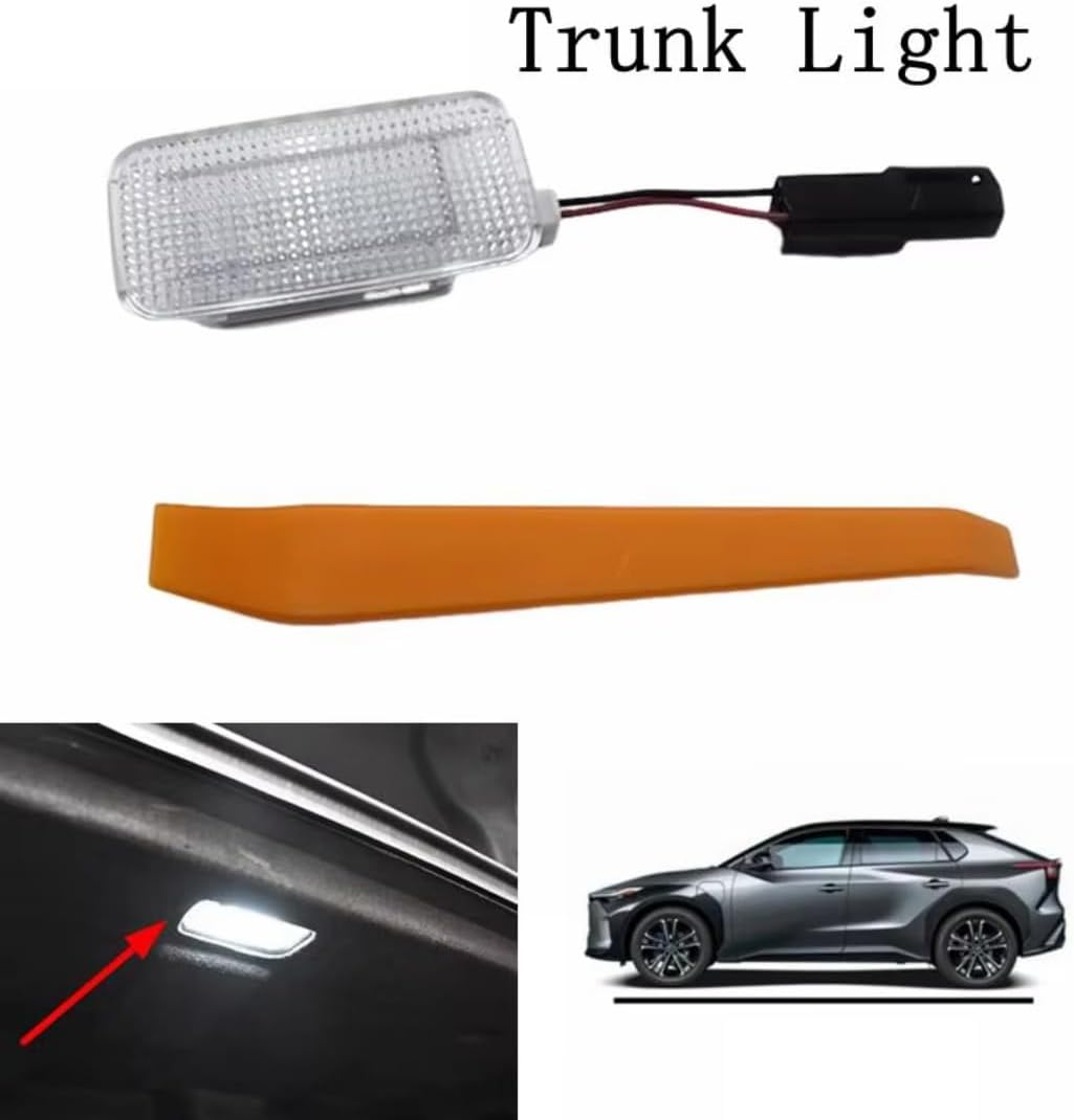 Car Trunk Light for Toyota bZ4X 2023-2025, 1Pc Car Rear Trunk Lamp Luggage Compartment/Interior Cargo Lift Gate Lamp