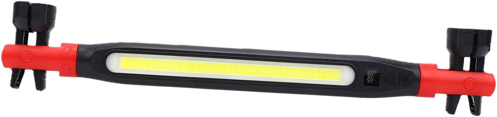 Alomejor Underhood Work Light, ABS COB LED Rechargeable Hood Light with Magnetic Hook Clamp, 360 Rotating, 2000mAh Battery, IP55 for Car Repair Garage Mechanics