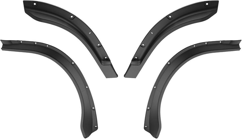 Front and Rear Fender Flares for Club Car DS 1993+, Combined Mud Flaps Guards for Clubcar DS, Golf Cart Accessories, Standard and Unmodified Golf Carts Body Only