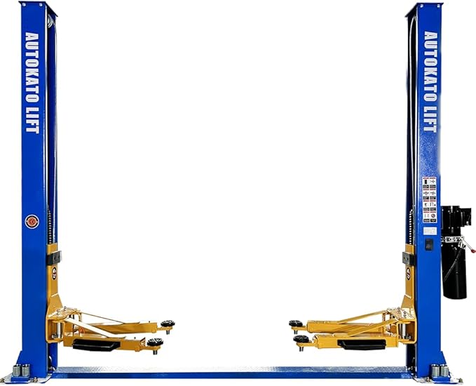 10000lbs 2 Post Lift AK-H105 Two Post Car Lift Automotive Lift - Image 2