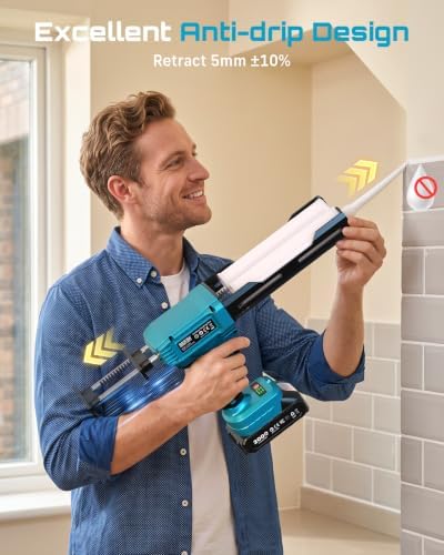 seesii electric dual cartridge epoxy gun 400ml (1:1) on a desk or shelf
