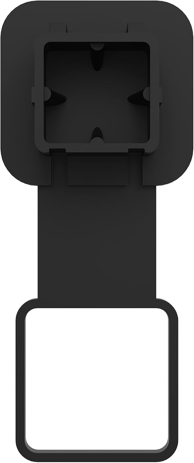 American Flag Trailer Hitch Cover Plug with Retention Ring – Black Aluminum 2 Inch Hitch Receiver Cover Insert for Trucks, SUVs & Jeeps