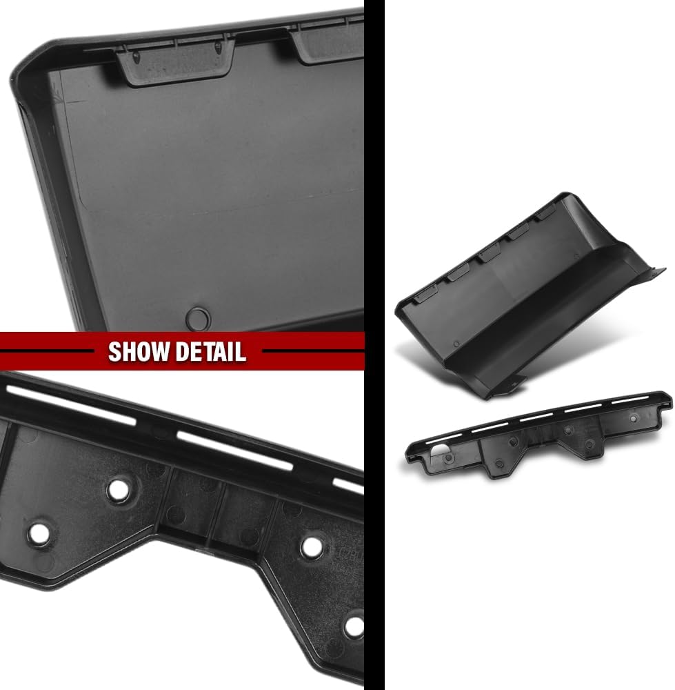 Rear Bumper Trailer Hitch Cover Compatible with Chevy Suburban/Tahoe 2015-2020 84025053, 23139222, 23139230 Black