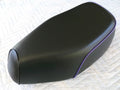 New Replacement aftermarket seat Cover fits NQ50 Spree Honda NQ 50 Purple Piping 007C