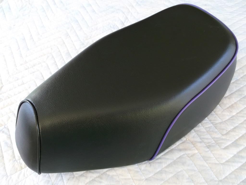 New Replacement aftermarket seat Cover fits NQ50 Spree Honda NQ 50 Purple Piping 007C