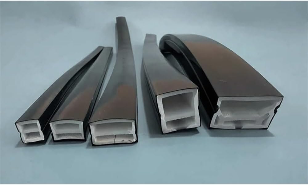 Black Silicone Tube for LED Neon Light | 16x16mmx1meter
