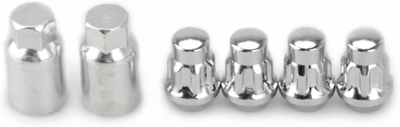 car Wheel Bolt for Chevrolet for Equinox 2005-2009 2018-2020 Anti Theft Locking Nuts Wheel Nuts Lug 60 Degree Rim Nut Auto Replacement Parts