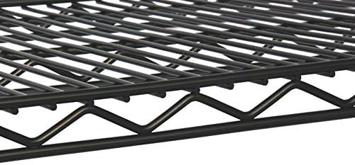 Omega 21" Deep x 48" Wide x 36" High 3 Tier Black Starter Shelving Unit - Image 2