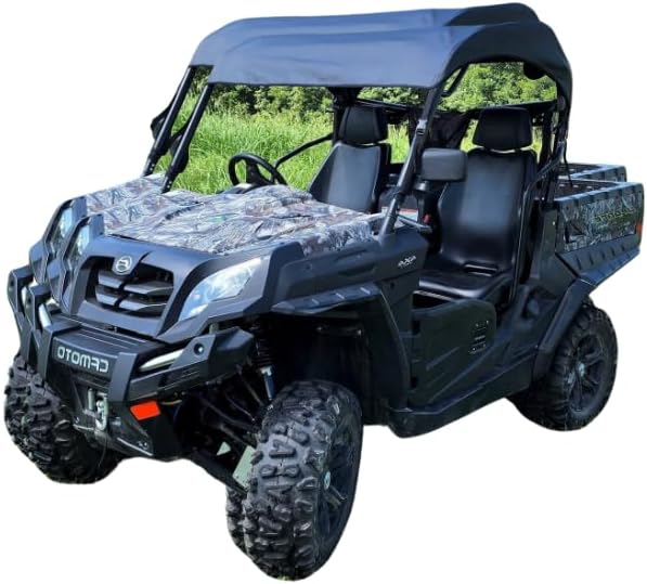CFMU80-TCA-BLK Heavy Duty Soft Top for CFMoto UForce 500 and 800 Models