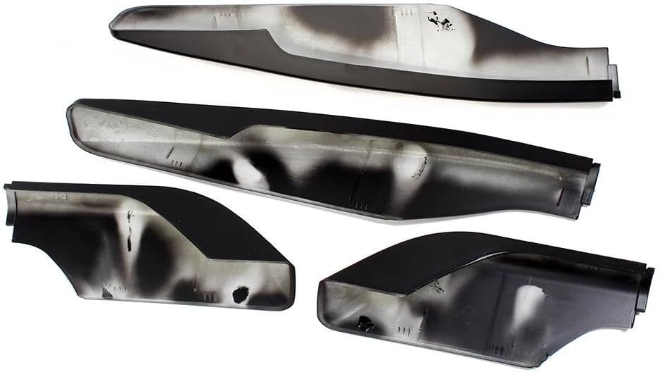 Rooftop Cargo Carrier for Mitsubishi for Pajero V80 2009-2017 2018 Side Bars Cross Rails Roof Rack Luggage Carrier Cover Replacement 4pcs Roof Racks Boxes