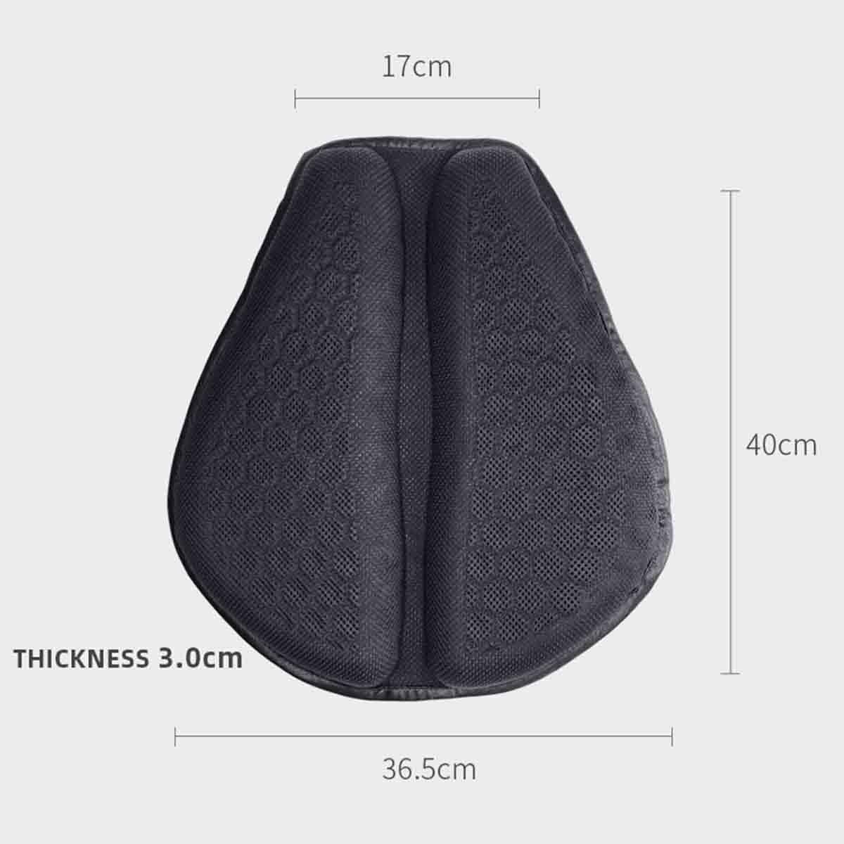 Motorcycle Seat Cushion for Yamaha V Star 950 2009 2010 2011 2012 2013 2014 2015 2016 2017,Shock Absorbing Breathable and Waterproof for Long Rides