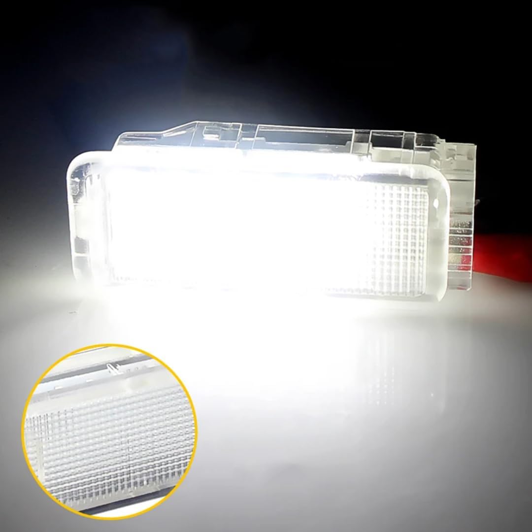 Car Trunk Light for Citroen C2 C3 C4 C5 C6 C8 DS3, for Peugeot 1007 207 306 308 5008 607 RCZ, Footwell Glove Box Trunk Interior Light