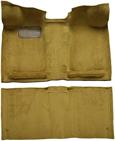 Molded Cutpile Complete Carpet Flooring fits 1986-1986 Nissan 720 Regular Cab (Black)