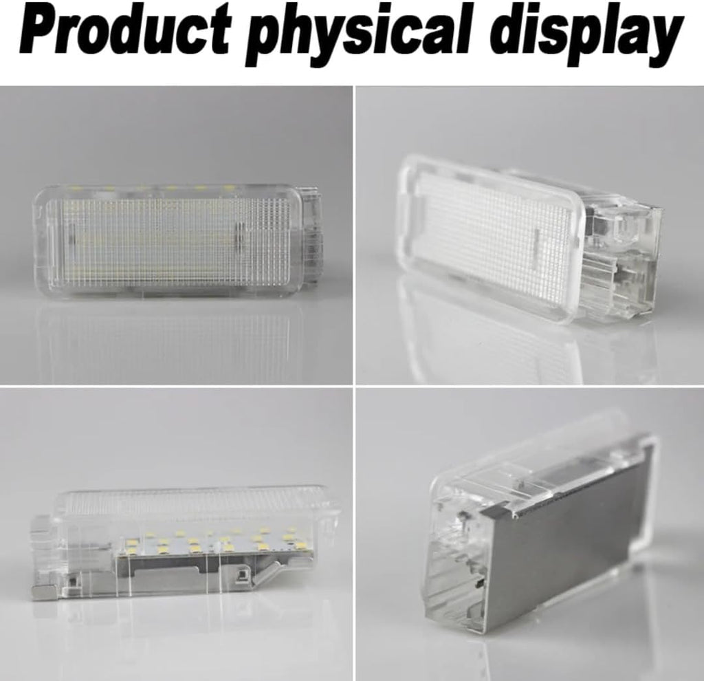 Car Trunk Light for Citroen C2 C3 C4 C5 X7 C6 C8 DS3 SAXO XANTIA II, for Peugeot 3008 206 208 308 1007 RCZ, 2PCS Trunk Interior Light Luggage Lamp
