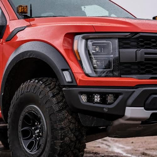 rigid industries d-series pro led light pods flood, close-up detail
