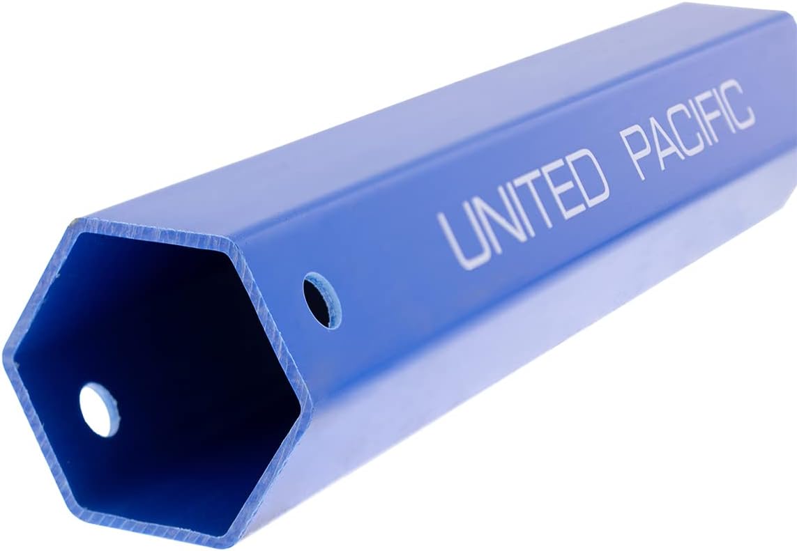 United Pacific 10259 11-inch Plastic Lug Nut Cover Socket for Plastic Lug Nuts, Easy Install & Removal of Plastic Lug Nut Covers, HEX Shape - 1 Unit