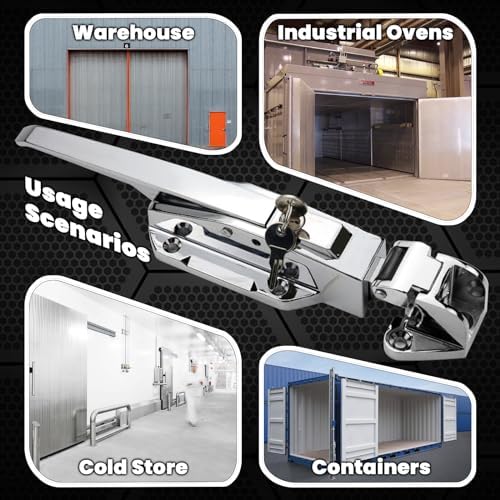 walk in cooler door handle, walk in cooler on a desk or shelf