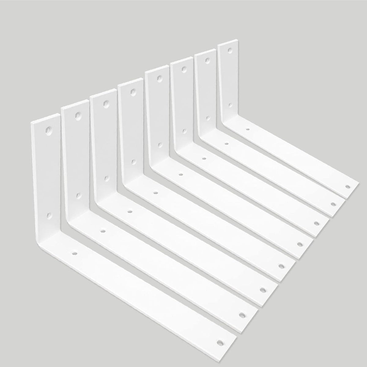 shelf brackets 10 inch wall l brackets 8pcs, main product view