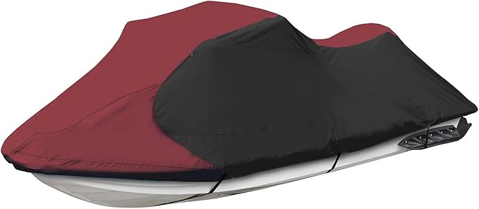 Trailerable Jet Ski Cover, Waterproof Marine Grade 600D Heavy Duty Polyester - Image 8
