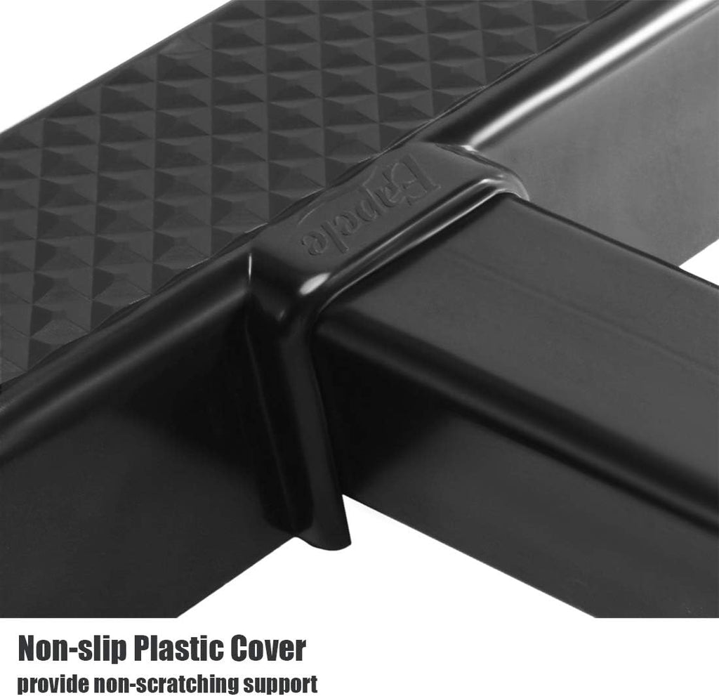 Eapele Hitch Step for 2 Inch Receiver, Universal Anti Slip Bumper Guard, 600lbs Maximum Load, for Trailer Tow Truck Pickup SUV Pickup Van RV