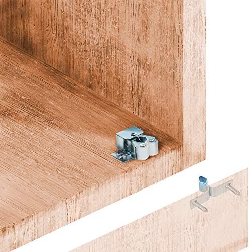 rok hardware 50 pack of zinc double roller shown in use