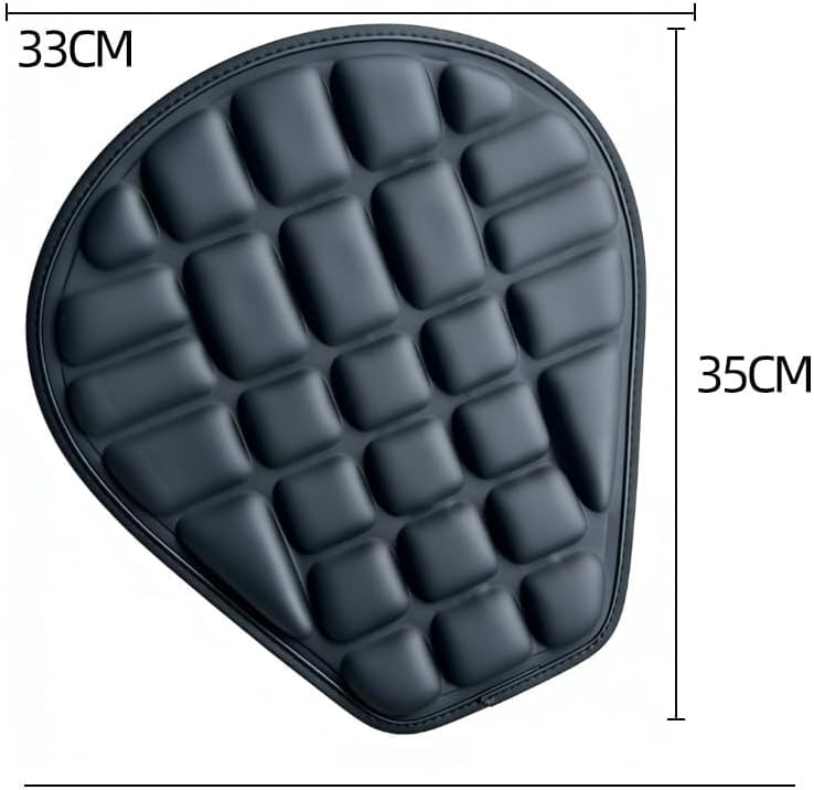 Motorcycle Seat Cushion 3D Air Pad for Honda PCX 160 2021–2026, Shock Absorbing Breathable Seat Cover for Long Rides, Comfort Driver & Passenger Anti-Slip Cushion
