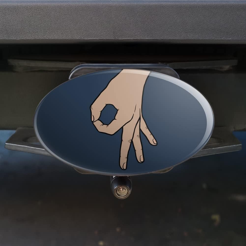 GRAPHICS & MORE The Circle Game Oval Tow Trailer Hitch Cover Plug Insert