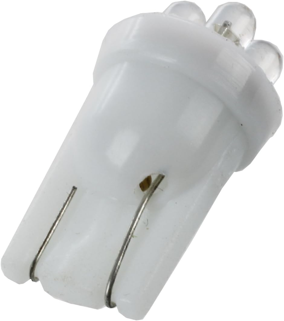 10 X Car White 4 LED T10 168 Bulb Wedge Light Lamp 12V