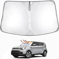 T TGBROS Windshield Sun Shade for Kia Soul 2020-2025 Accessories Foldable Sun by TTGBROS