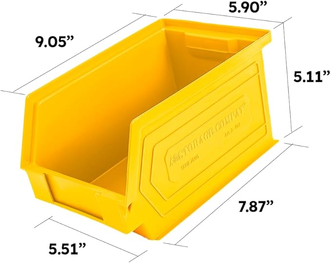 Plastic Storage Bins, Storage Organizer Bin - Image 2