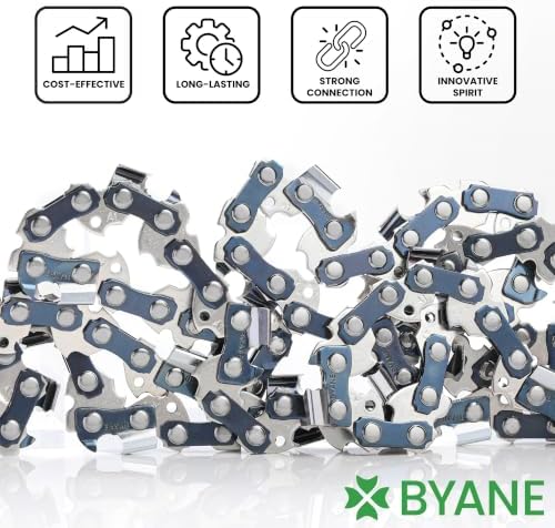 byane 18 inch chainsaw chain .325" pitch .063", package contents