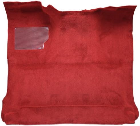Replacement Auto Carpet Floor Liner - Molded Cutpile - fits 1980-1986 Ford F-150 Regular Cab 2WD Automatic (Saddle)