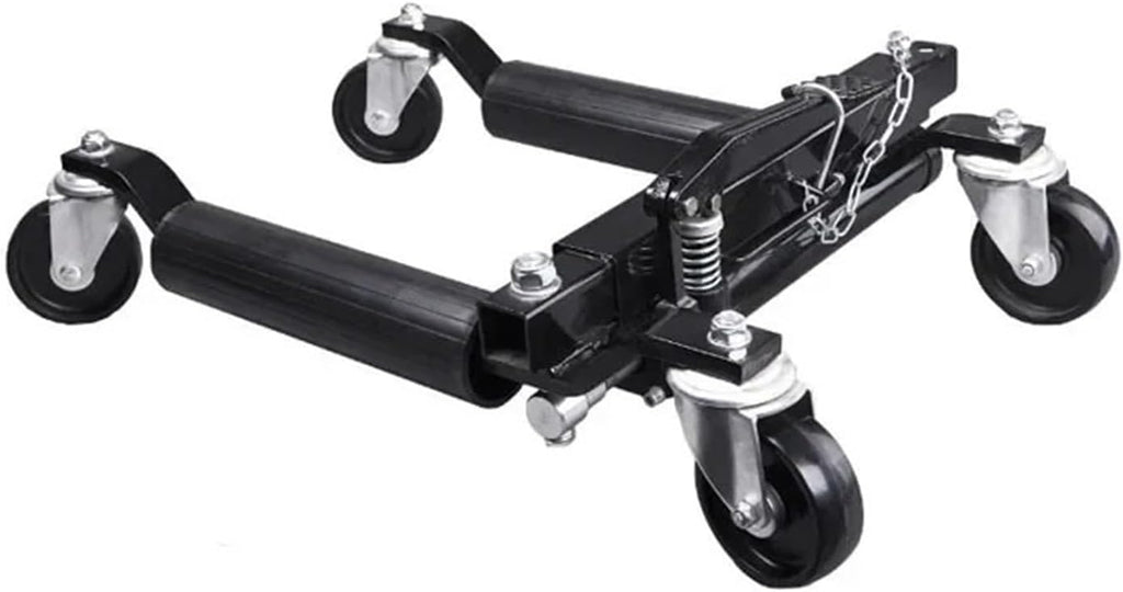 Car Moving Dolly Tow 12" Go Jacks Aluminum Mover Roller | Black